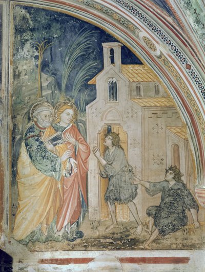 Miracle of Saint Peter and John at the Temple Gate by Consolo